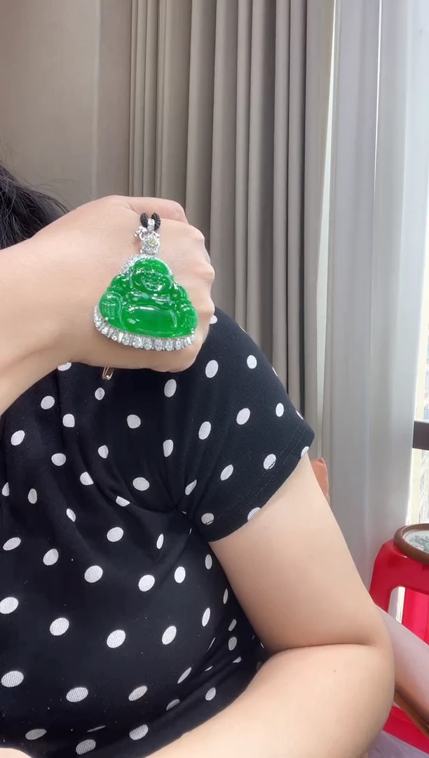 18K金镶嵌挂件翡翠ZHG00827-47(定金）