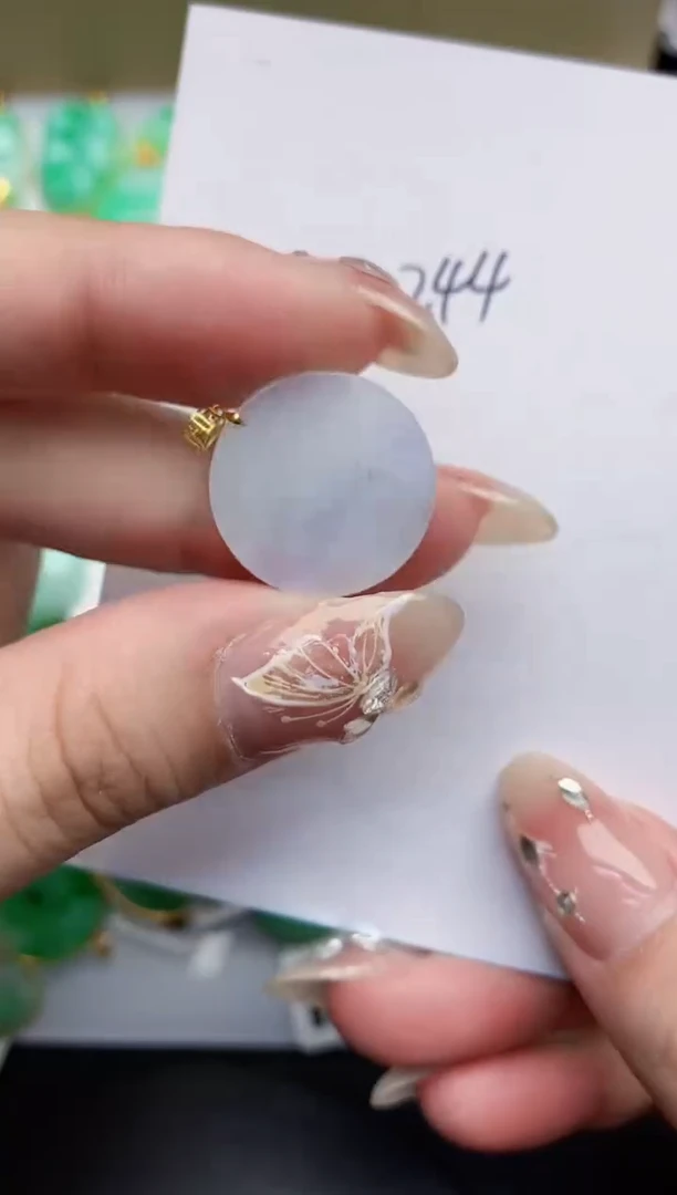 【闪购商品】翡翠颈饰18K金镶嵌000000000000