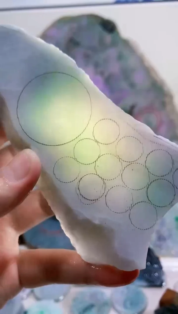 裸石翡翠0蒙0翡翠珠宝963