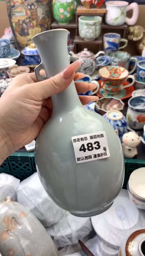 瓷片如****风483号六六工艺品瓷器