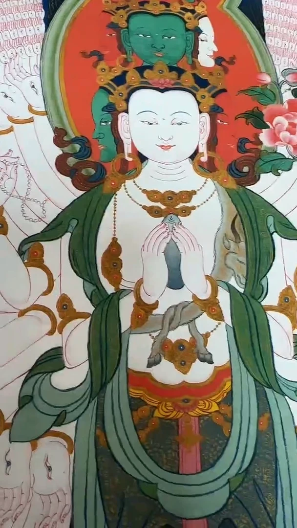 卷轴画【主播精品】高端卷轴画——唐卡