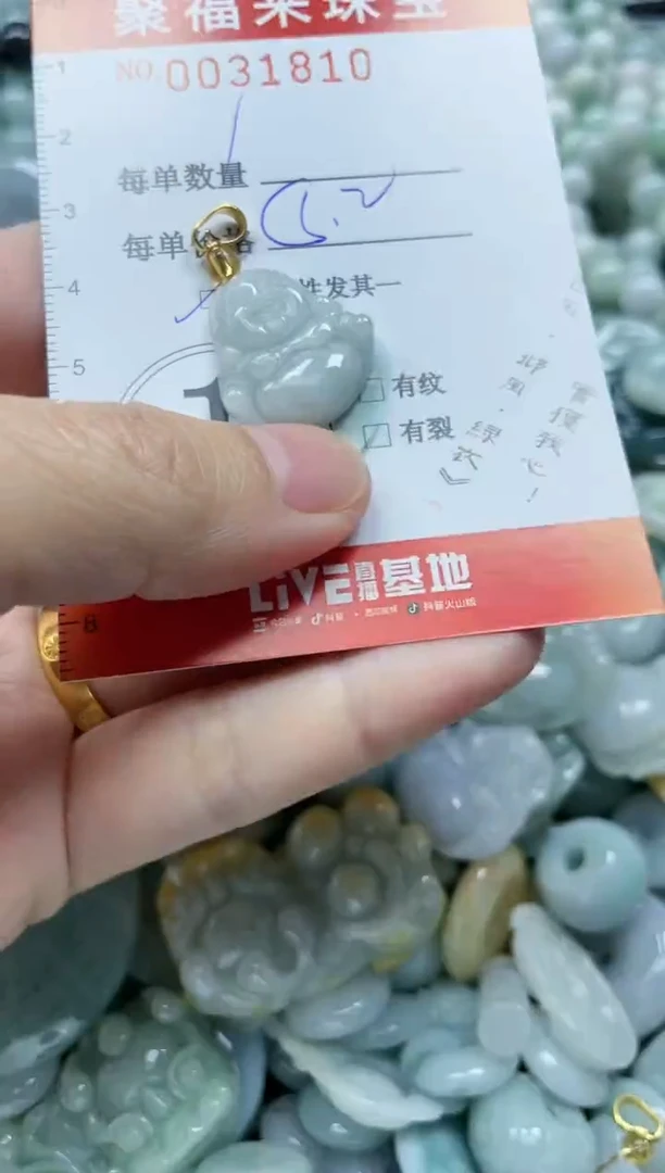 【闪购商品】翡翠颈饰未镶嵌闪购0031810多样性发其一