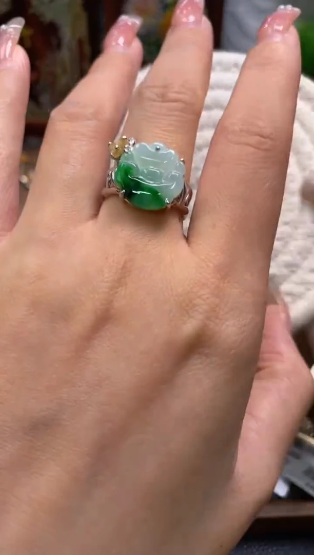 颈饰未镶嵌翡翠净货14082