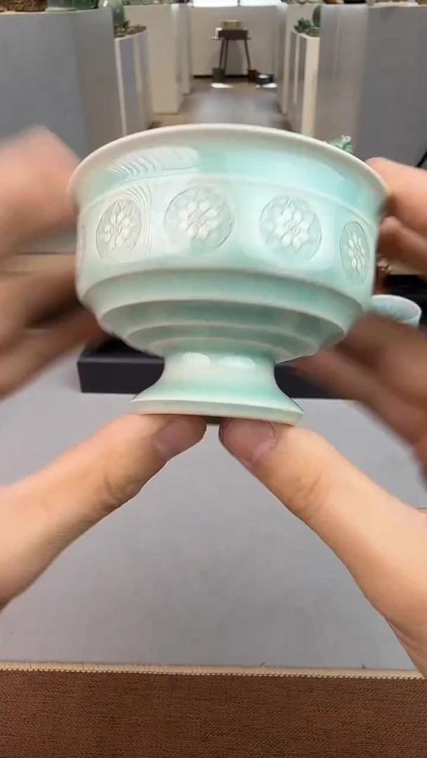 青瓷手工茶器包邮不带礼盒