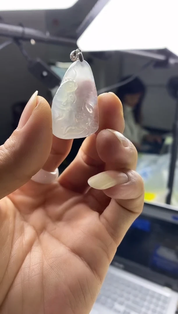 颈饰未镶嵌翡翠敏*?27天然缅甸翡翠A货8单