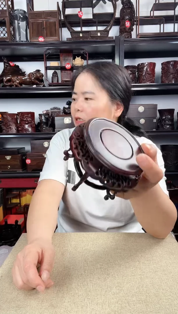 木瑕疵935老李红木工艺品