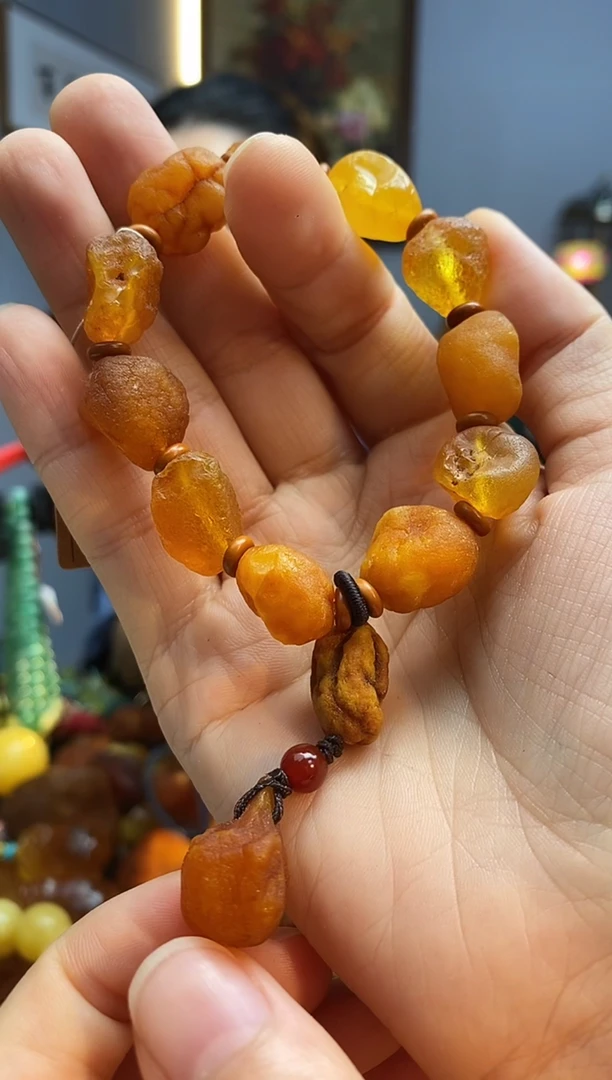手串琥珀未镶嵌手串