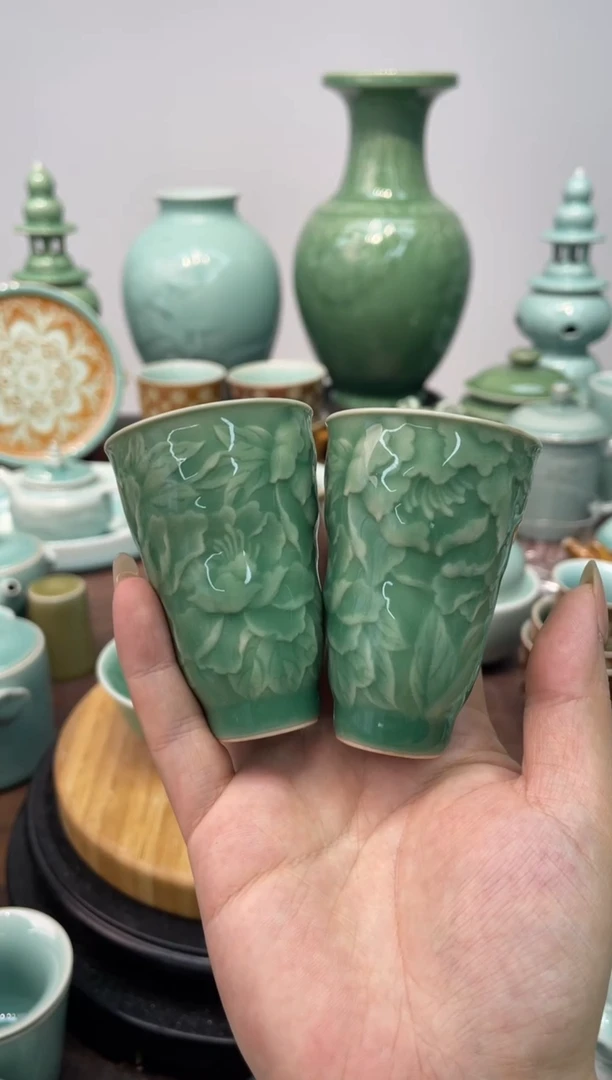 特价福利 微瑕 慧仙青瓷