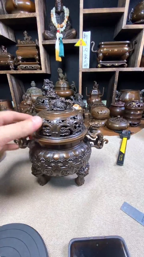 【闪购商品】纯铜 精品铜 摆件熏香炉/摆件