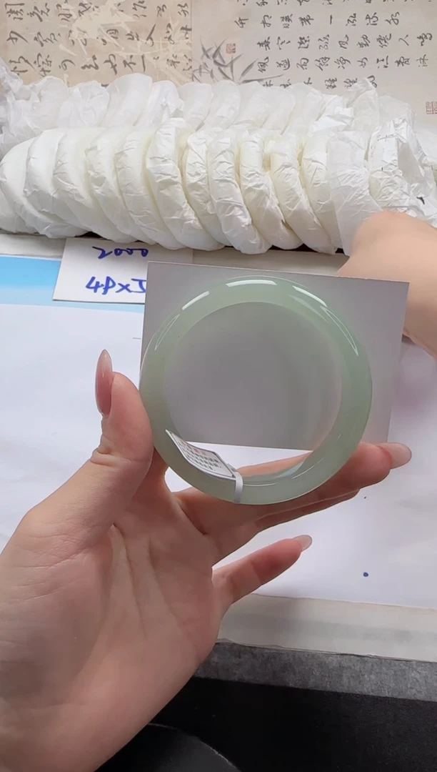 未镶嵌手镯石英质玉148-54.8