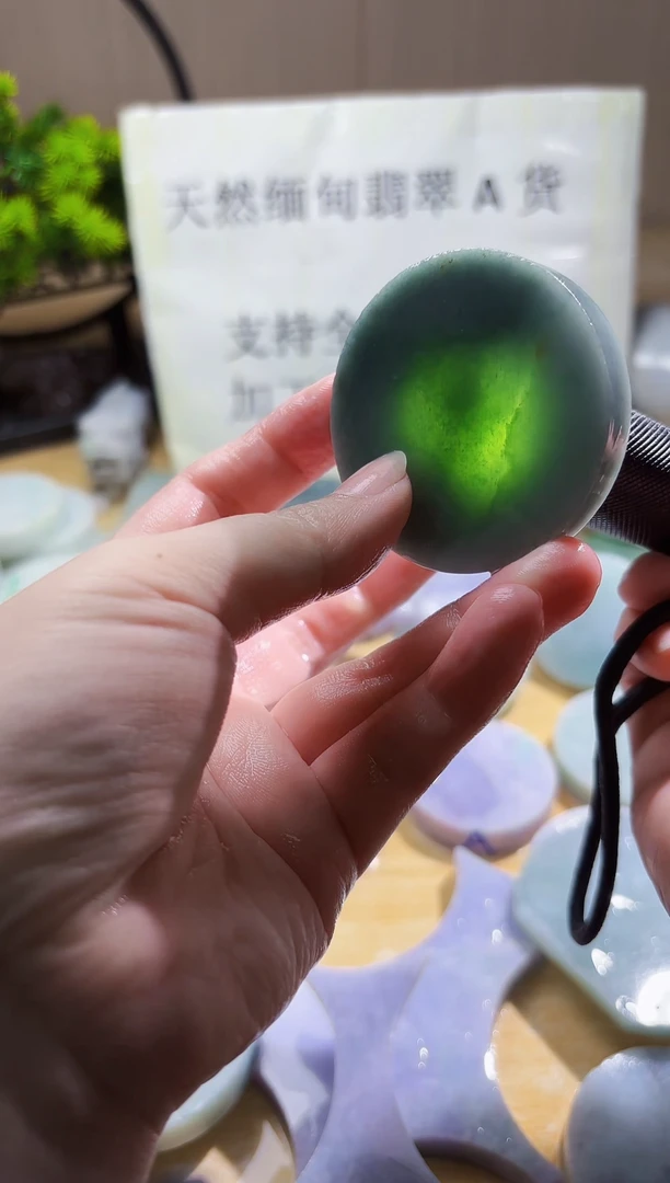 翡翠未镶嵌颈饰翡翠A货599