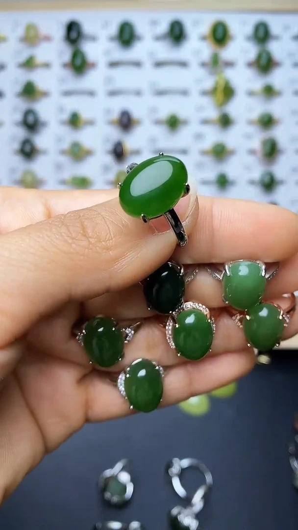 【闪购商品】和田玉戒指未镶嵌1