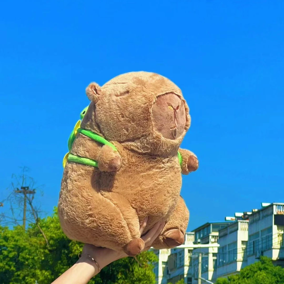 卡皮巴拉抱枕40cm一个，误差2-3cm有问题联系客服