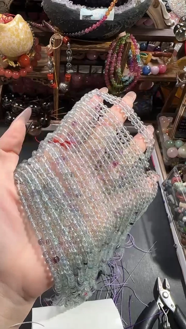 未镶嵌珠宝半成品水晶一单5条