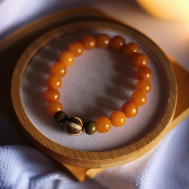 非金属树脂手链 本命招财文玩手串