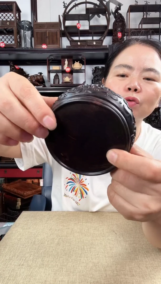 木瑕疵925老李红木工艺品