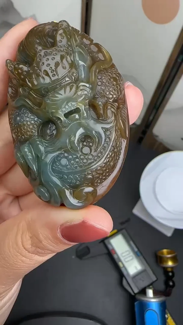 吊坠(不含链)未镶嵌和田玉JJD1206016多样性发一