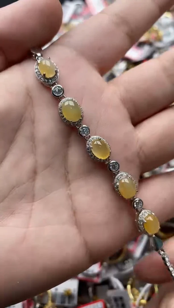 【闪购商品】翡翠戒指银S925镶嵌99999-6