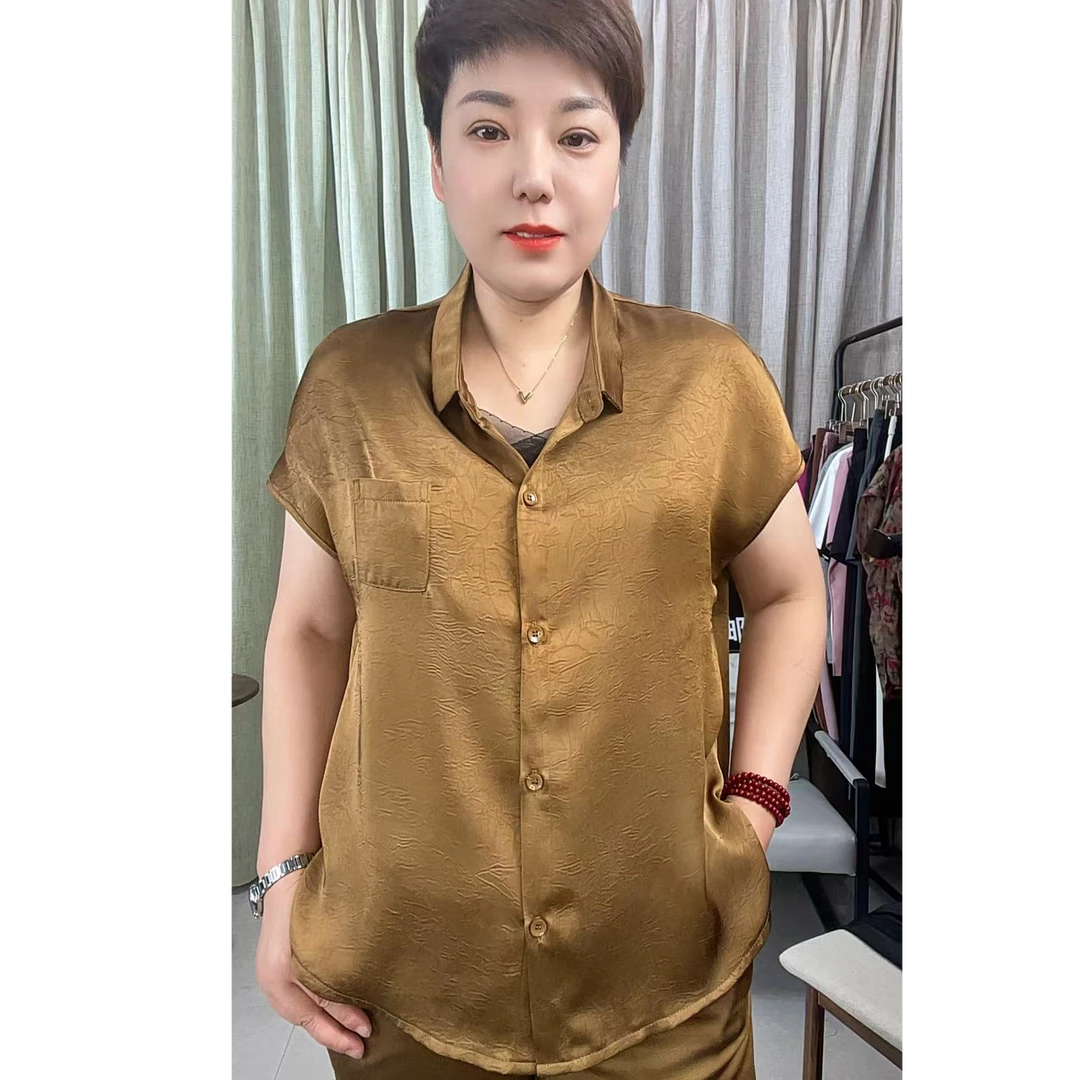 2025夏季新款醋酸提花开衫上衣157