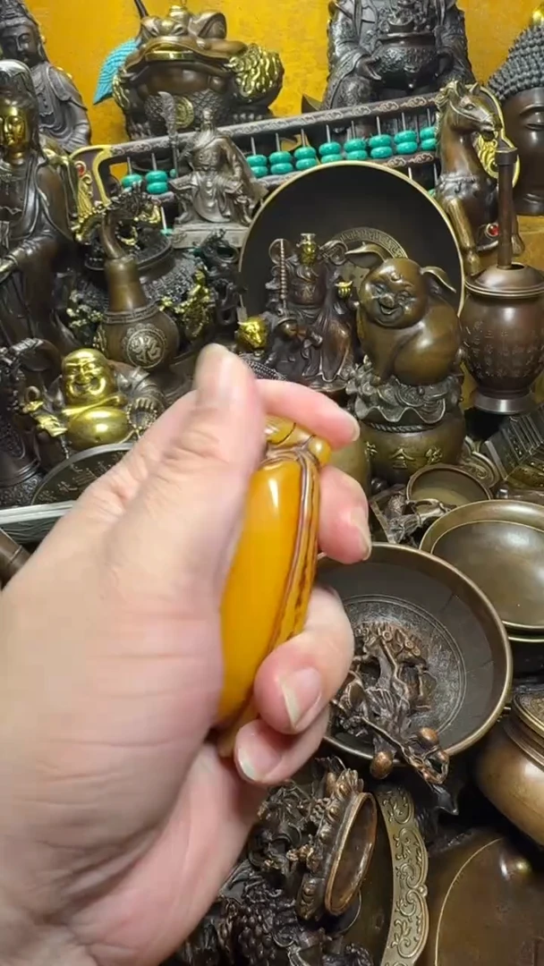 铜器摆件收收藏藏