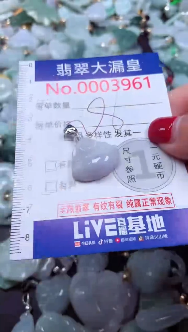 颈饰未镶嵌翡翠3961