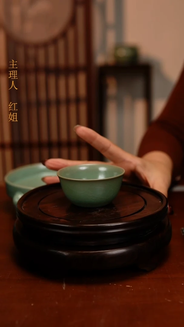 瓷片原产地原矿釉汝瓷