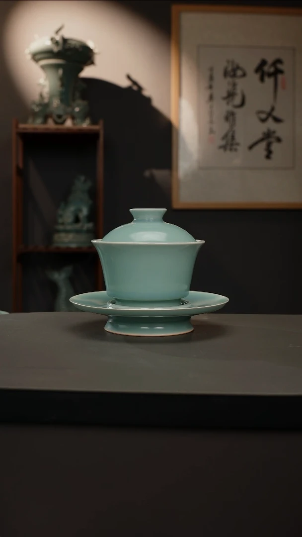 【闪购商品】杯原产地原矿 马蹄盖碗