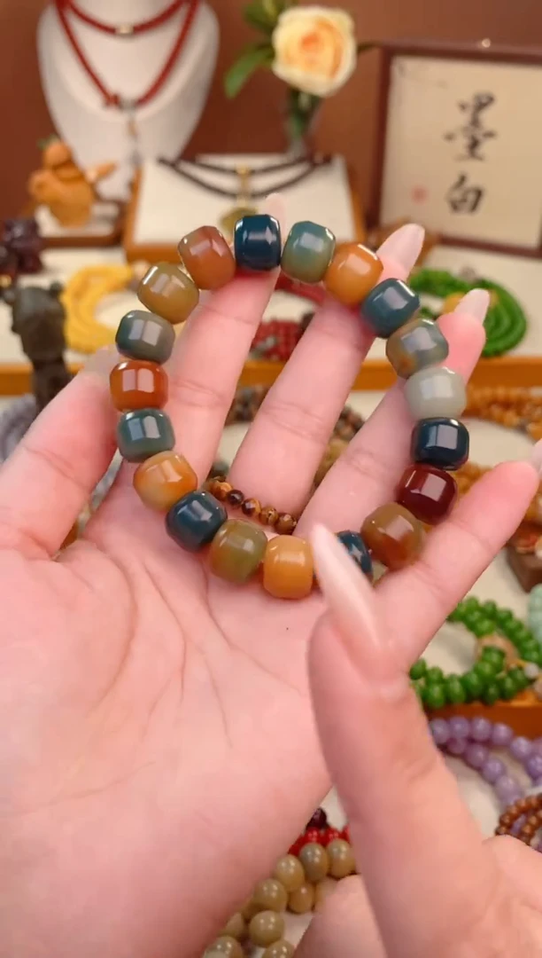 【闪购商品】菩提手串/手链森林汉堡珠单圈（发其一