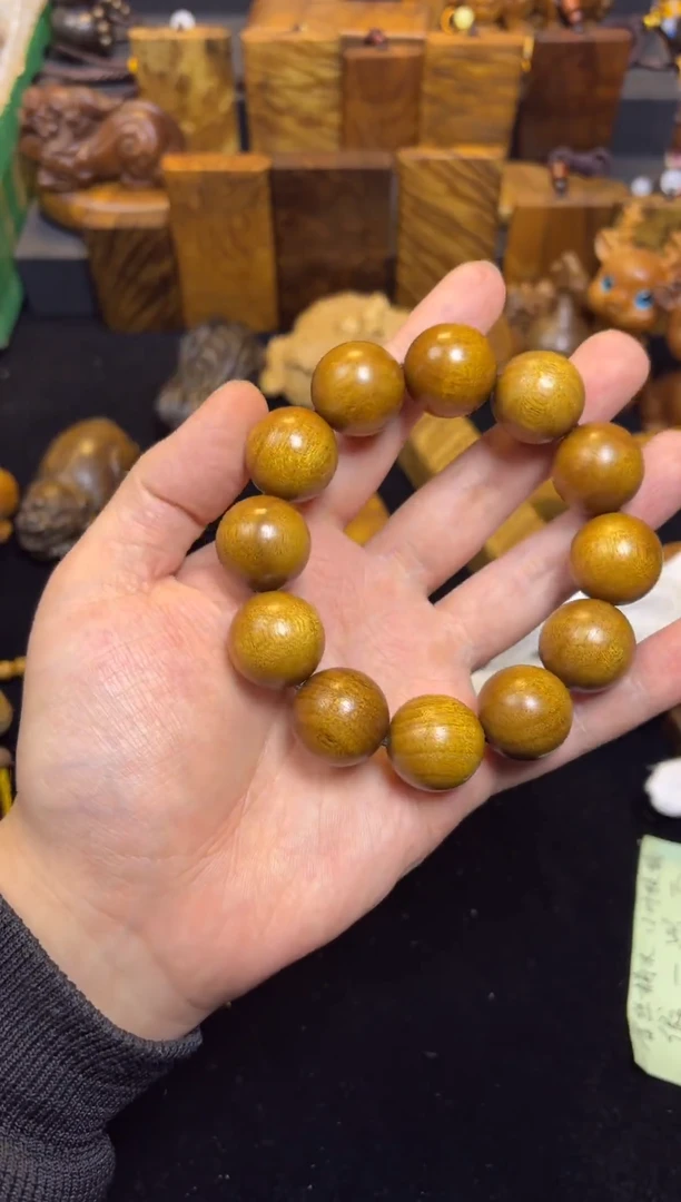 【闪购商品】楠木（金丝楠）手串/手链2.0手串85