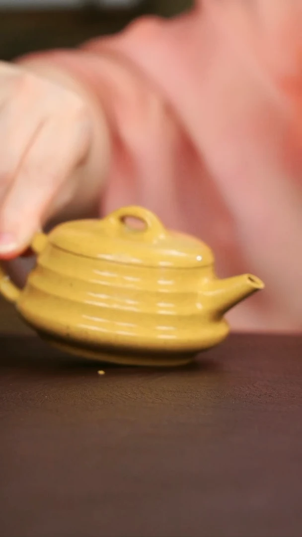 茶杯紫砂原矿七彩段 步步高升