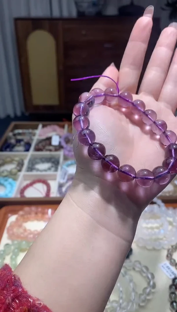【闪购商品】水晶手串未镶嵌紫水晶手串