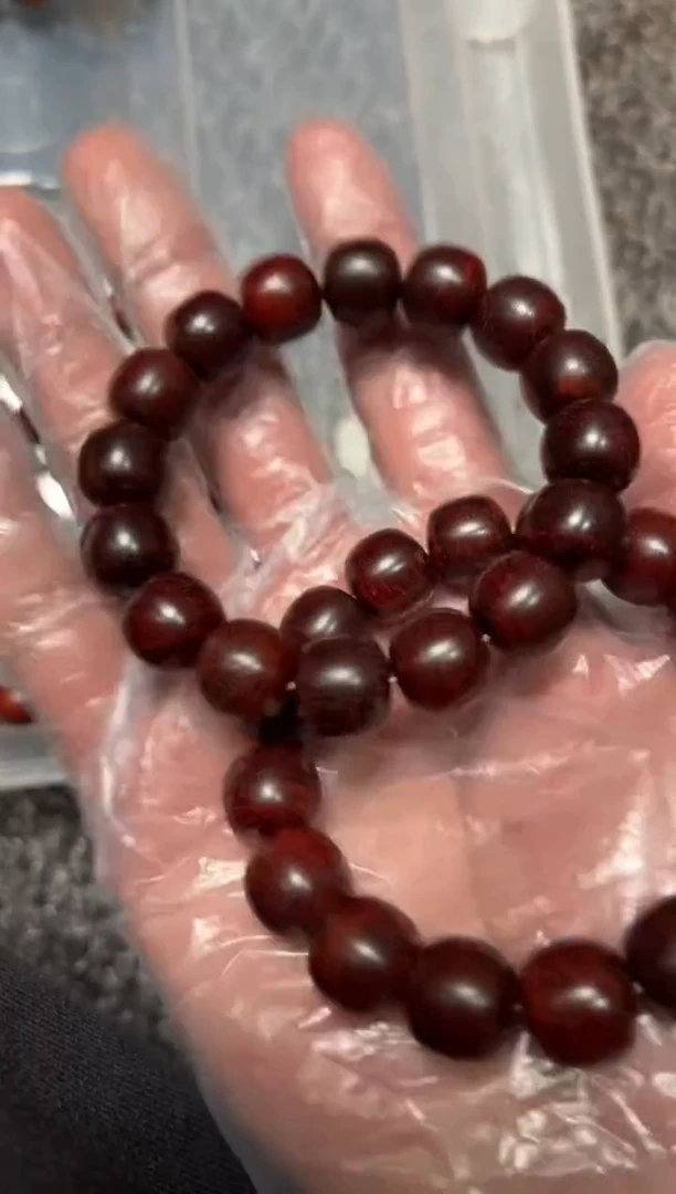 手串/手链小叶紫檀印度小叶紫檀虎皮瑕疵手串