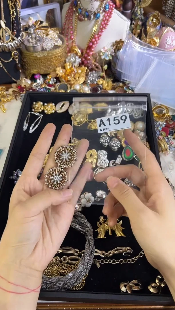 合金无铜合金159 中古首饰都有瑕疵 请确认好在拍！