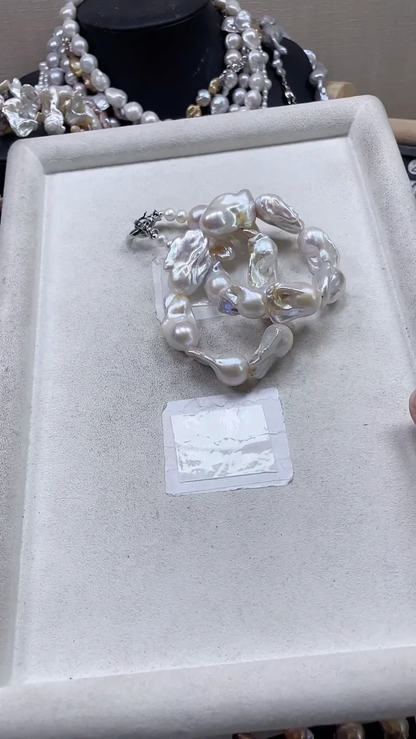 未镶嵌项链淡水珍珠【纯恬饰品】