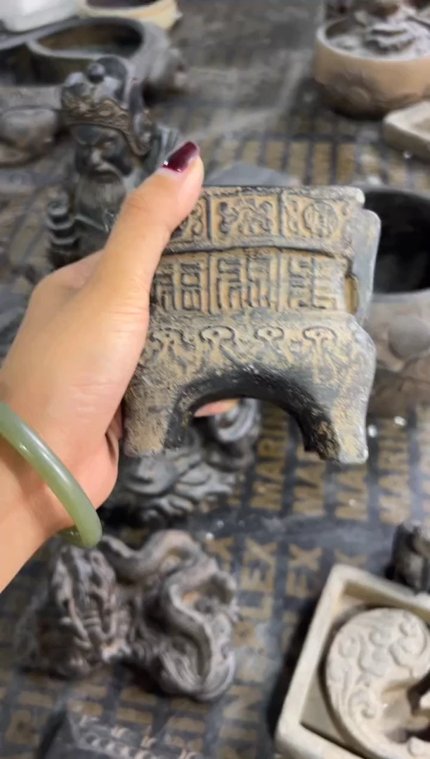 陶土【火山泥】香炉