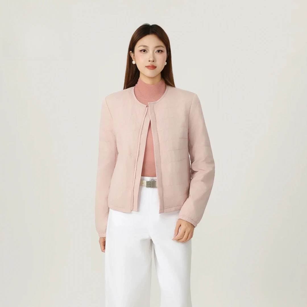 阿玛施冬装新款保暖新雪丽穿搭户外棉服外套服饰女540048