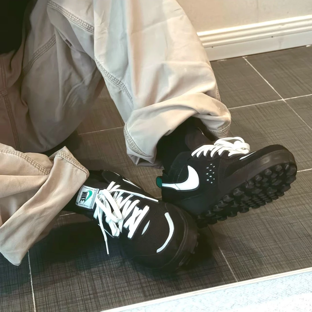 NIKE耐克新款黑白NIKE C1TY透气轻便防滑板鞋休闲鞋 FZ3863-006