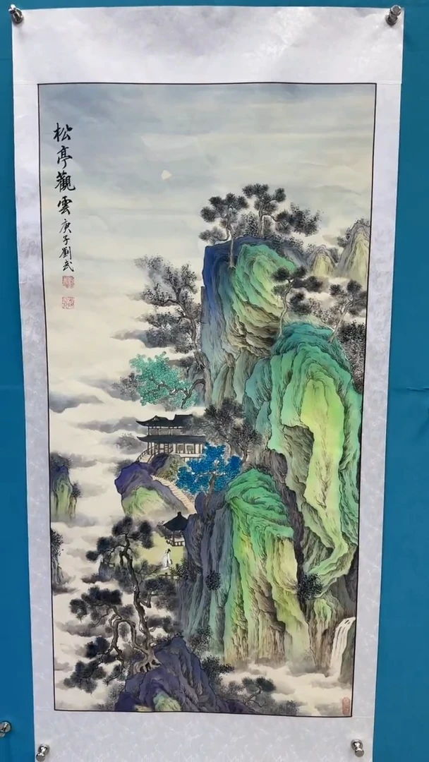 国画启辰艺术刘武手绘-国画18