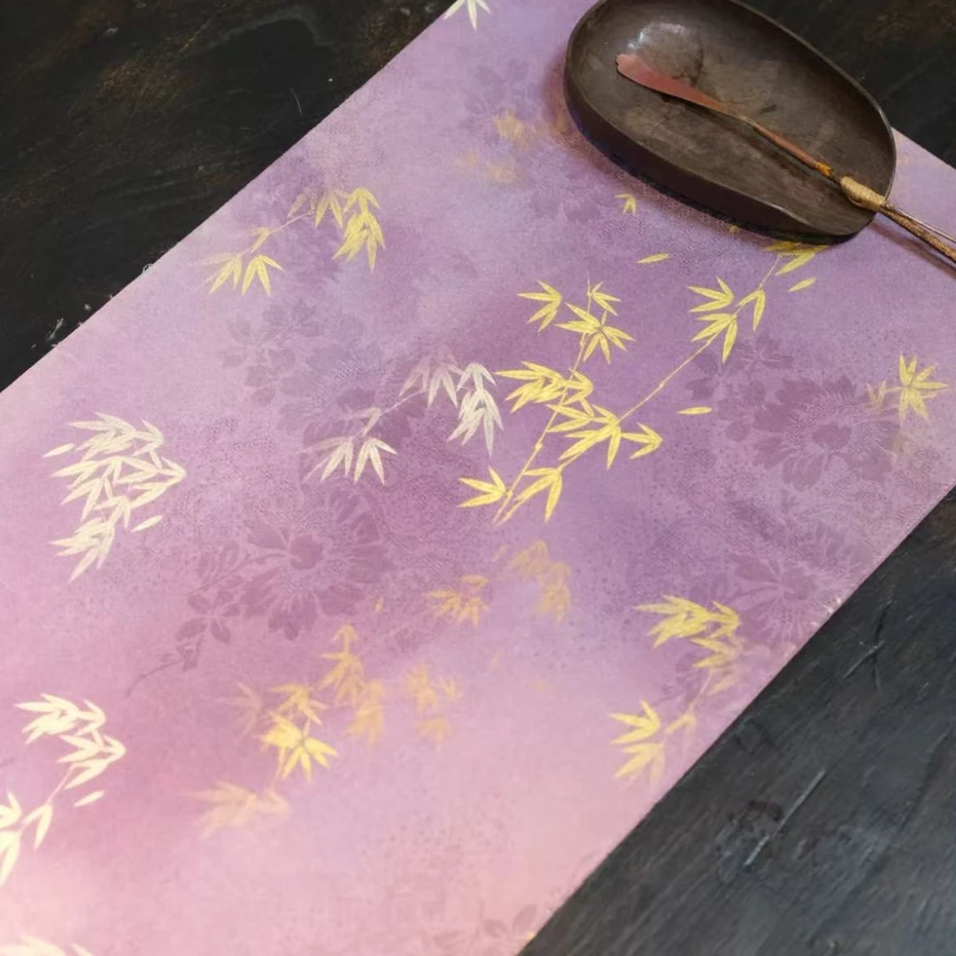 【半闲】| 紫金竹子凌织茶席（22*50）