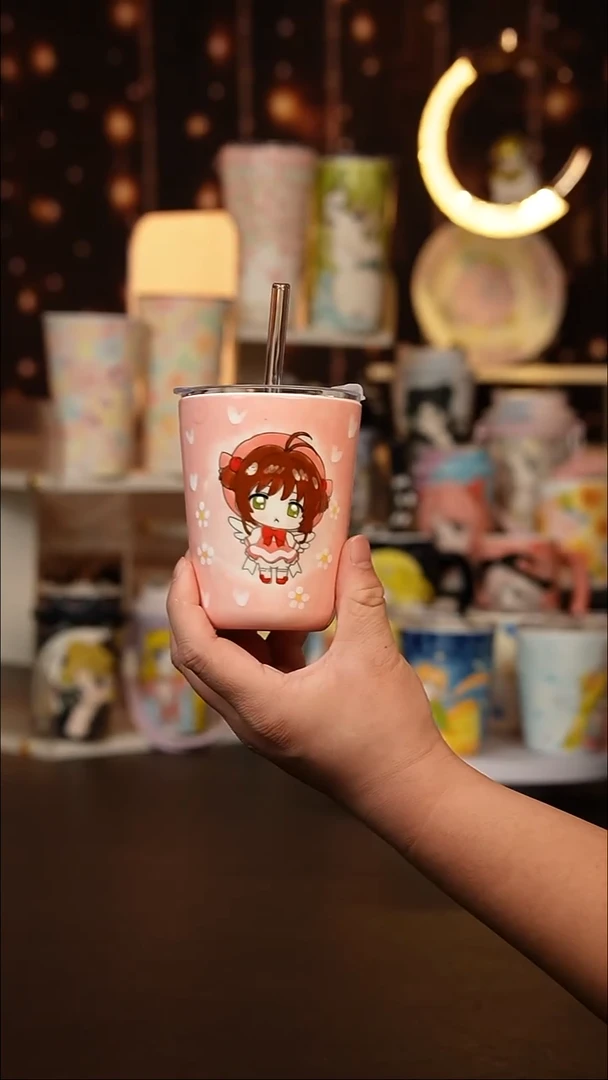 (玉泥）景德镇手工手绘文创陶瓷杯