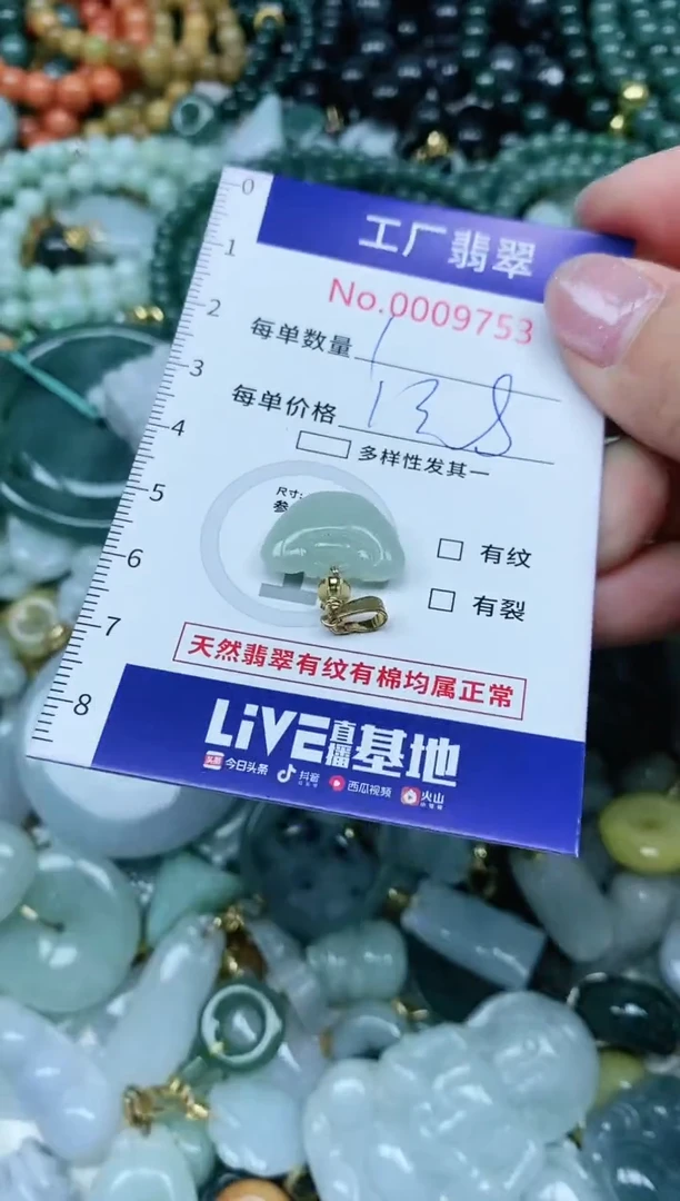 【闪购商品】翡翠吊坠(不含链)未镶嵌翡翠