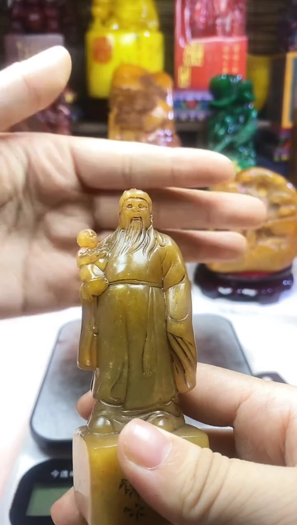 寿山石印石纯天然篆刻石料