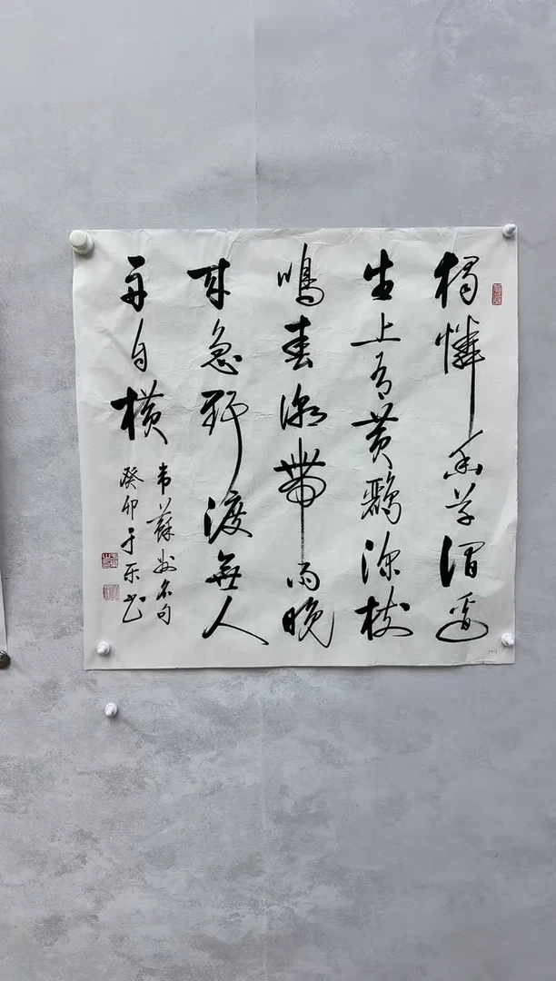 于老师书法作品（书）