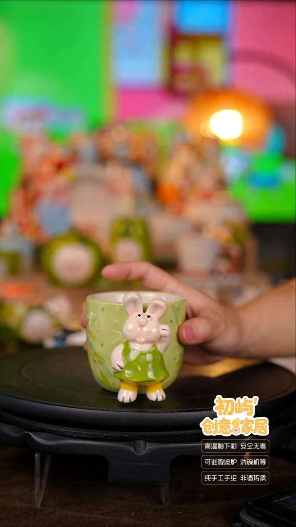 瓷【初屿】手工手绘餐具