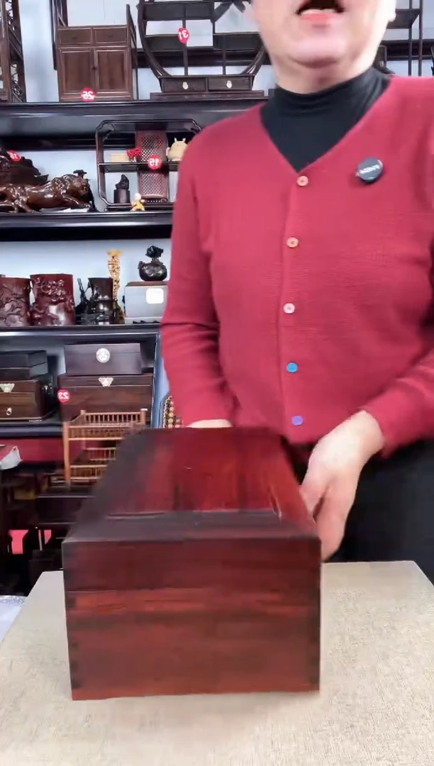 木老李红木工艺品955瑕疵