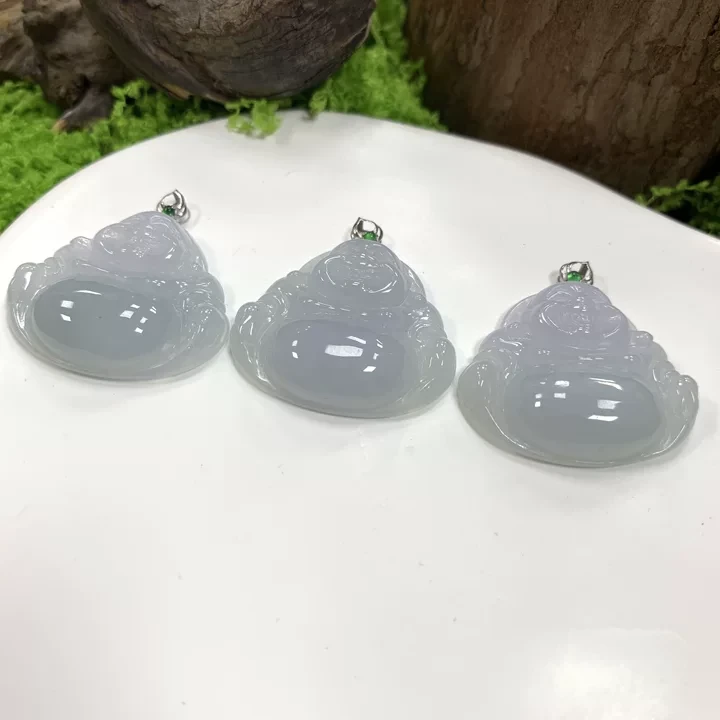 翡翠18K佛公FL09@多样性发其一CP配绳