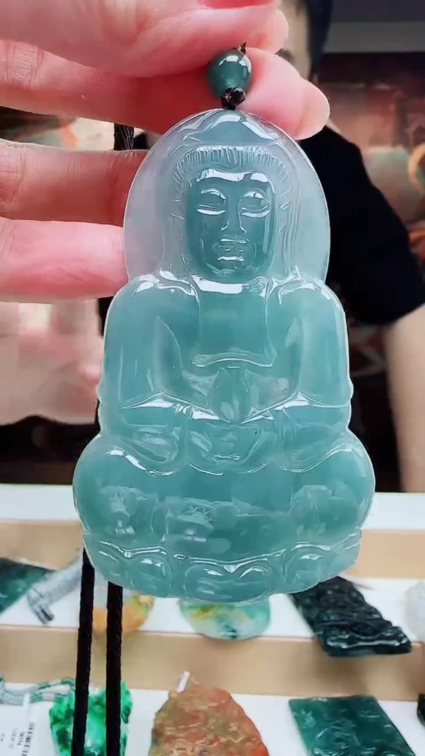 颈饰未镶嵌翡翠多样性发其一79472     大观音