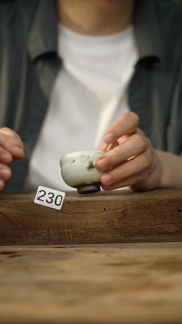 设计师手作款 粉引铁绘系列