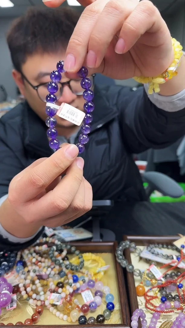 未镶嵌手串水晶843