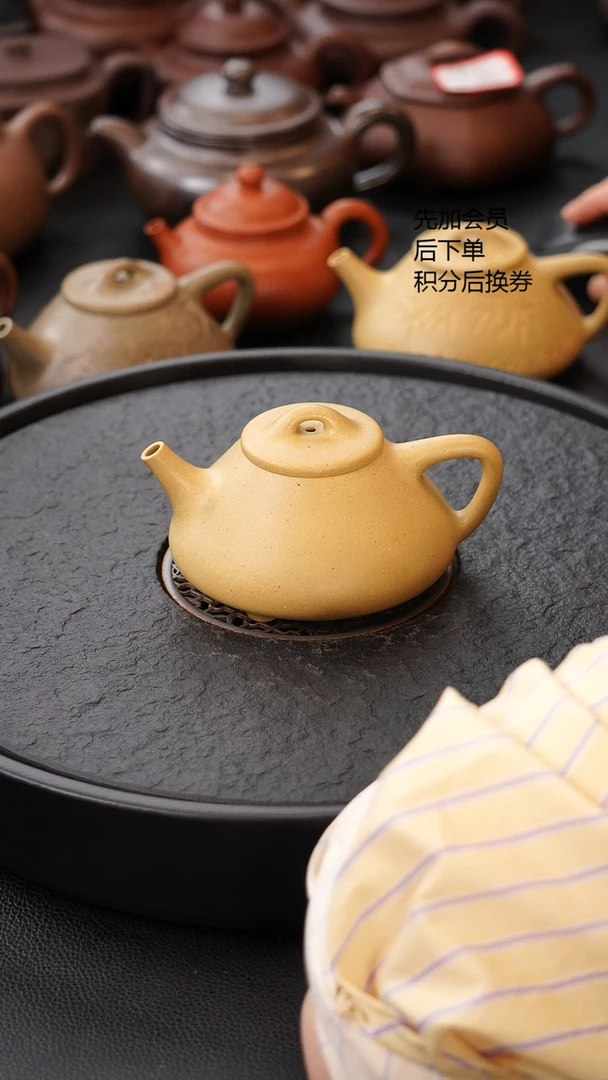 茶壶紫砂微瑕 子冶 170C 原矿大水潭墨绿